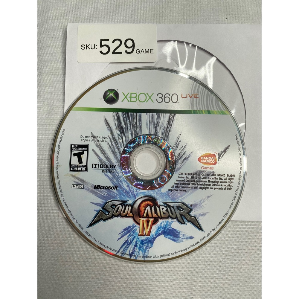 SoulCalibur IV Microsoft Xbox 360